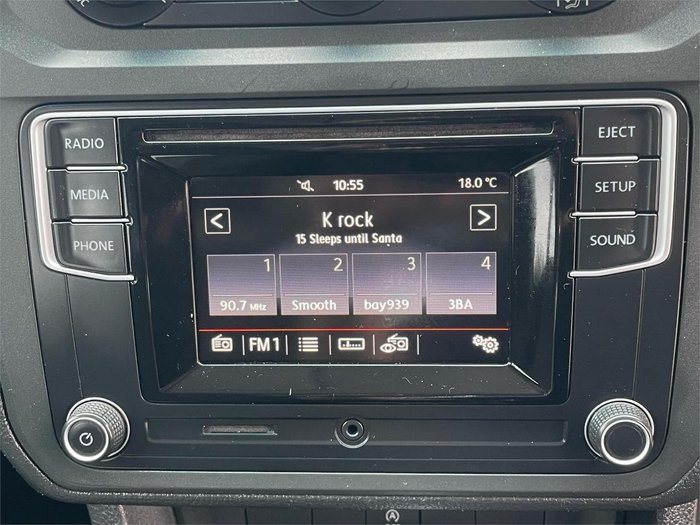 2018 Volkswagen Caddy TSI220 2KN MY19 Candy White