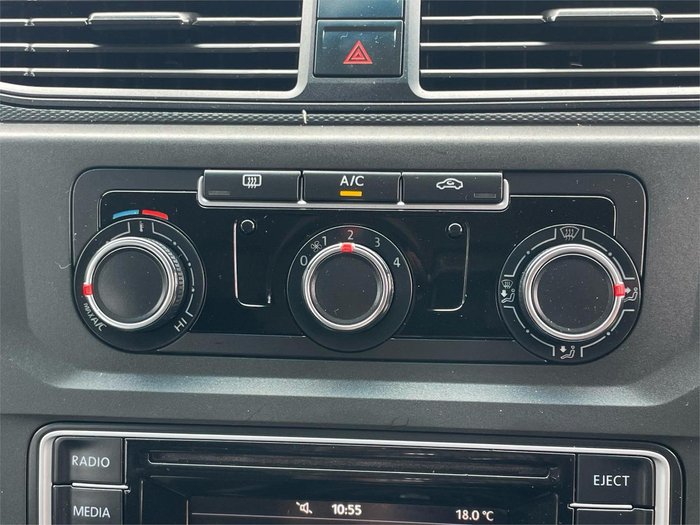 2018 Volkswagen Caddy TSI220 2KN MY19 Candy White