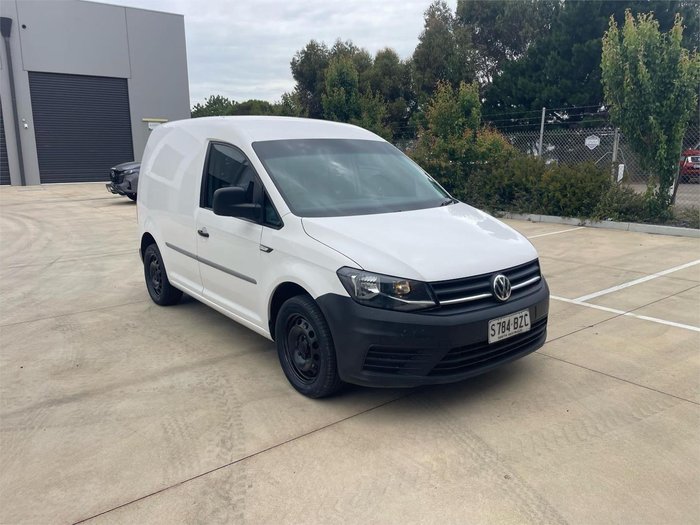 2018 Volkswagen Caddy TSI220 2KN MY19 Candy White