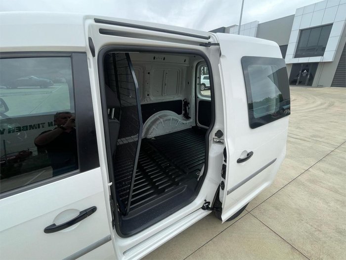 2018 Volkswagen Caddy TSI220 2KN MY19 Candy White