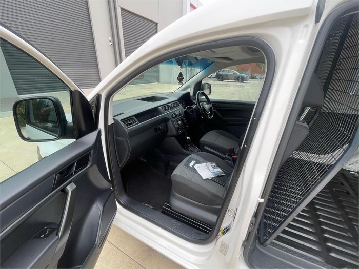 2018 Volkswagen Caddy TSI220 2KN MY19 Candy White