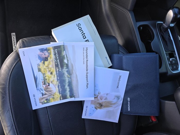 2018 Hyundai Santa Fe Highlander TM MY19 4X4 On Demand White Cream