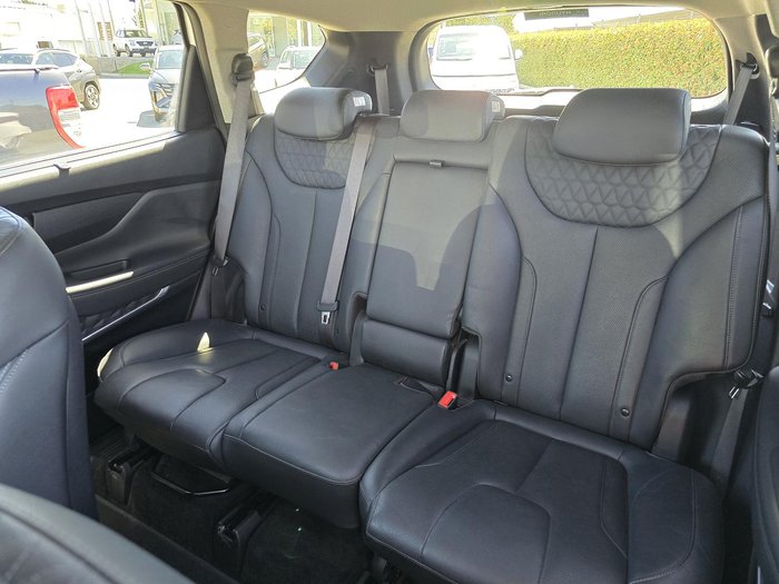 2018 Hyundai Santa Fe Highlander TM MY19 4X4 On Demand White Cream