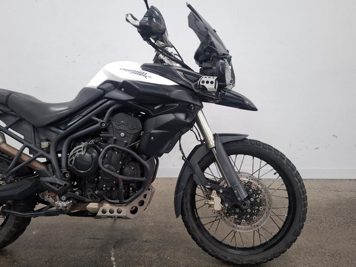2012 Triumph TIGER 800 XC ABS White