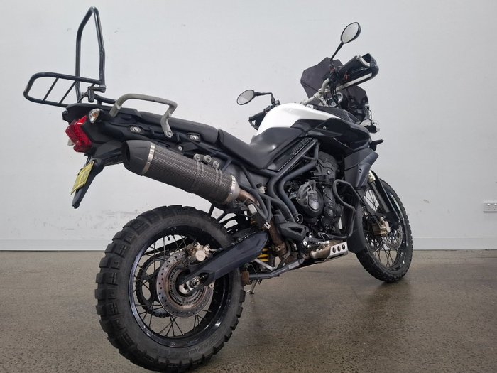 2012 Triumph TIGER 800 XC ABS White