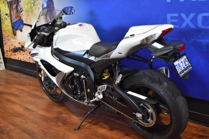 2009 Suzuki GSX-R750 White