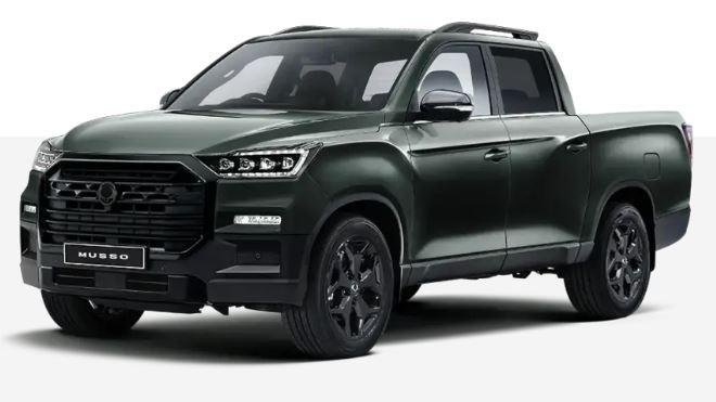 2025 KGM Musso Ultimate Q261 MY26 4X4 Dual Range Amazonia Green