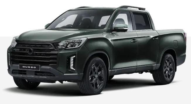2025 KGM Musso Advance Q261 MY26 4X4 Dual Range Amazonia Green