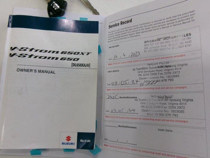 2022 Suzuki V-STROM 650XT (DL650XA) Black