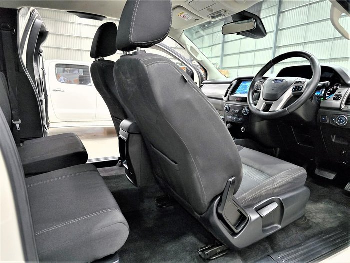 2022 Ford Ranger XLT PX MkIII MY21.75 4X4 Dual Range Arctic White