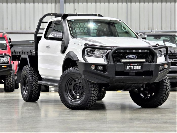 2022 Ford Ranger XLT PX MkIII MY21.75 4X4 Dual Range Arctic White