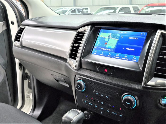 2022 Ford Ranger XLT PX MkIII MY21.75 4X4 Dual Range Arctic White