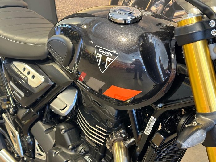 2025 Triumph Scrambler 400 XC Scrambler Grey