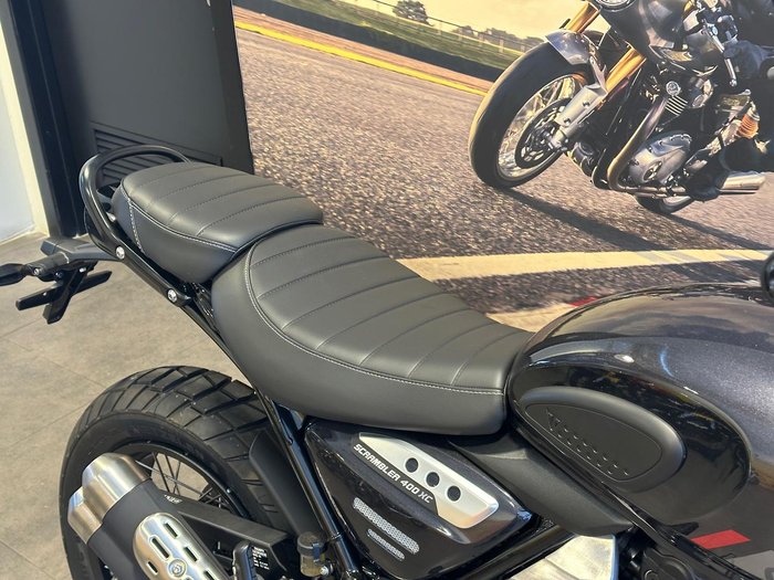 2025 Triumph Scrambler 400 XC Scrambler Grey