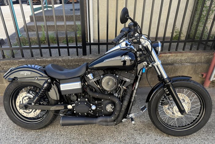 2010 Harley-Davidson Dyna Street Bob 96 (FXDB) Dyna Black