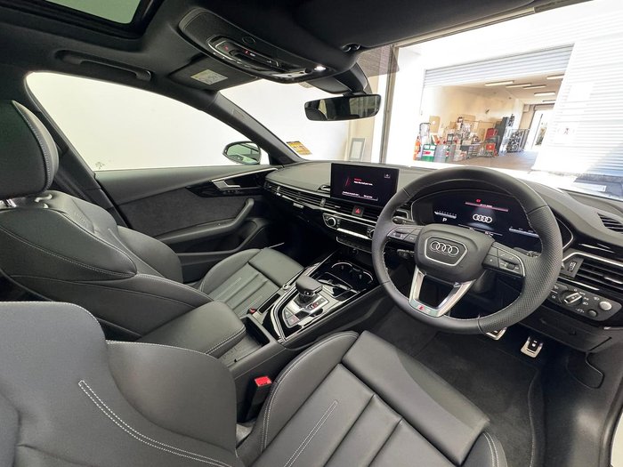 2024 Audi A4 45 TFSI S line B9 MY24 Four Wheel Drive Glacier White