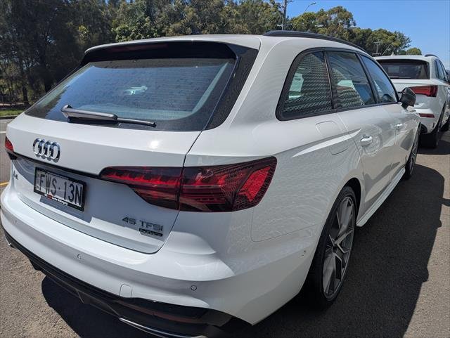 2024 Audi A4 45 TFSI S line B9 MY24 Four Wheel Drive Glacier White