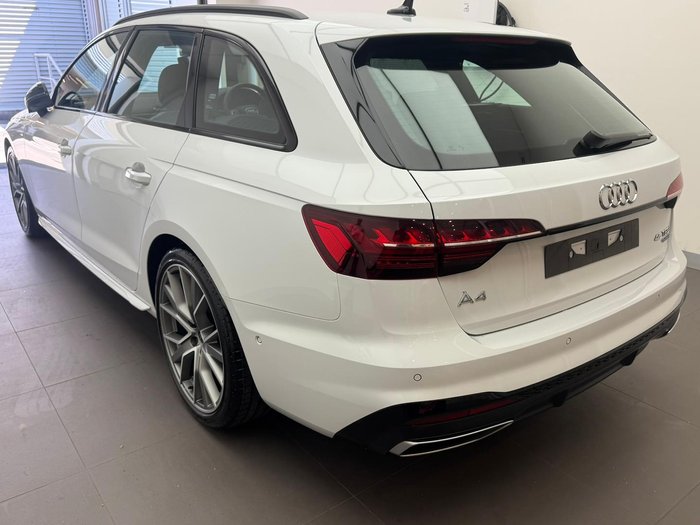 2024 Audi A4 45 TFSI S line B9 MY24 Four Wheel Drive Glacier White