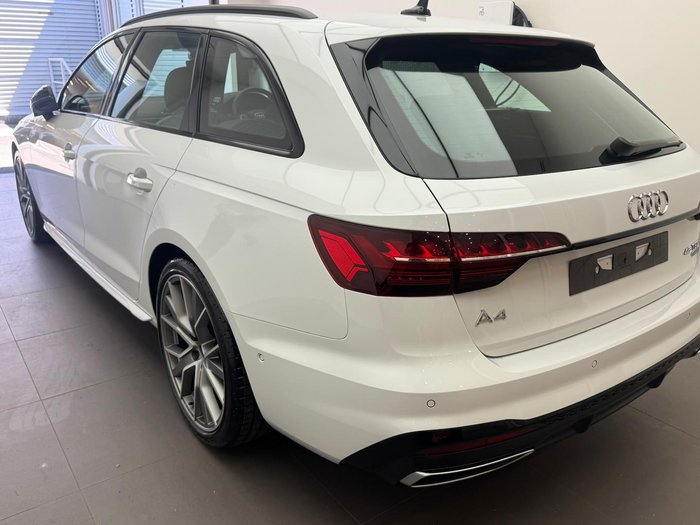 2024 Audi A4 45 TFSI S line B9 MY24 Four Wheel Drive Glacier White