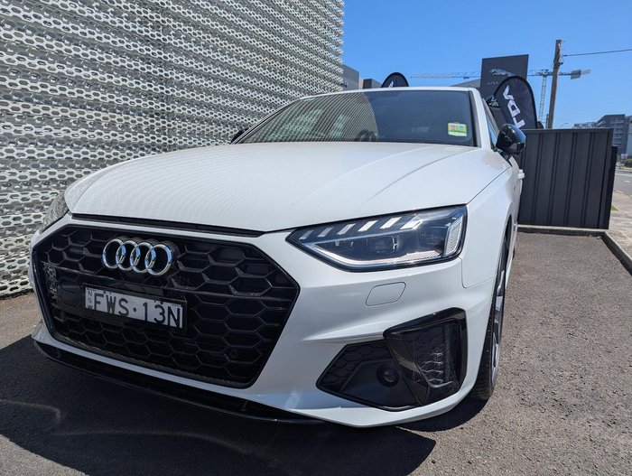 2024 Audi A4 45 TFSI S line B9 MY24 Four Wheel Drive Glacier White