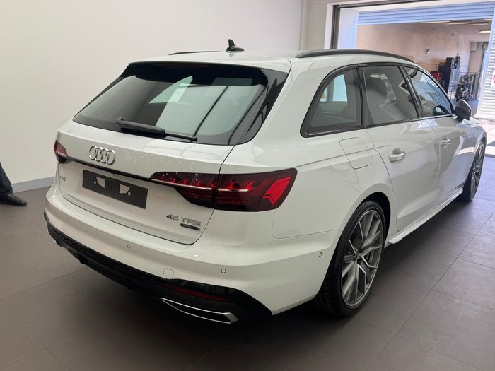 2024 Audi A4 45 TFSI S line B9 MY24 Four Wheel Drive Glacier White