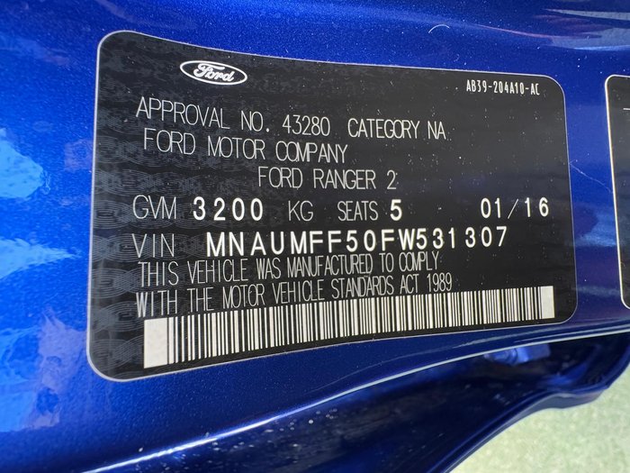 2015 Ford Ranger XLT