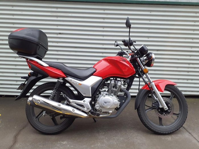 2021 Honda CB125E CB Red