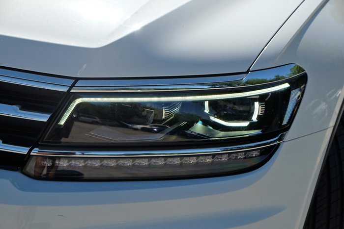 2020 Volkswagen Tiguan 162TSI Highline Allspace 5N MY20 Four Wheel Drive Pure White