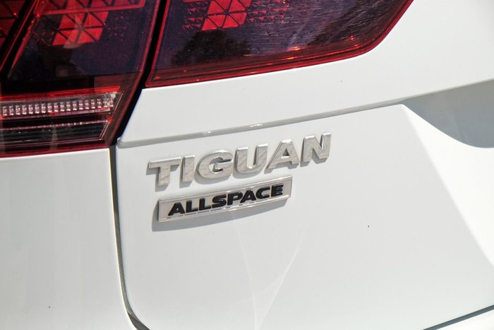 2020 Volkswagen Tiguan 162TSI Highline Allspace 5N MY20 Four Wheel Drive Pure White