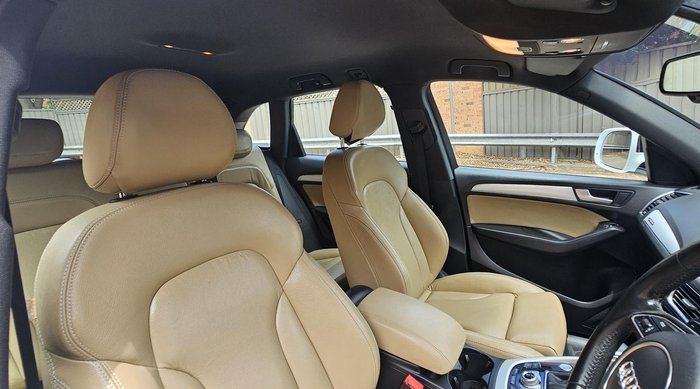 2016 Audi Q5 TDI 8R MY17 Four Wheel Drive Glacier White