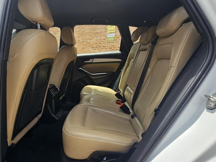 2016 Audi Q5 TDI 8R MY17 Four Wheel Drive Glacier White