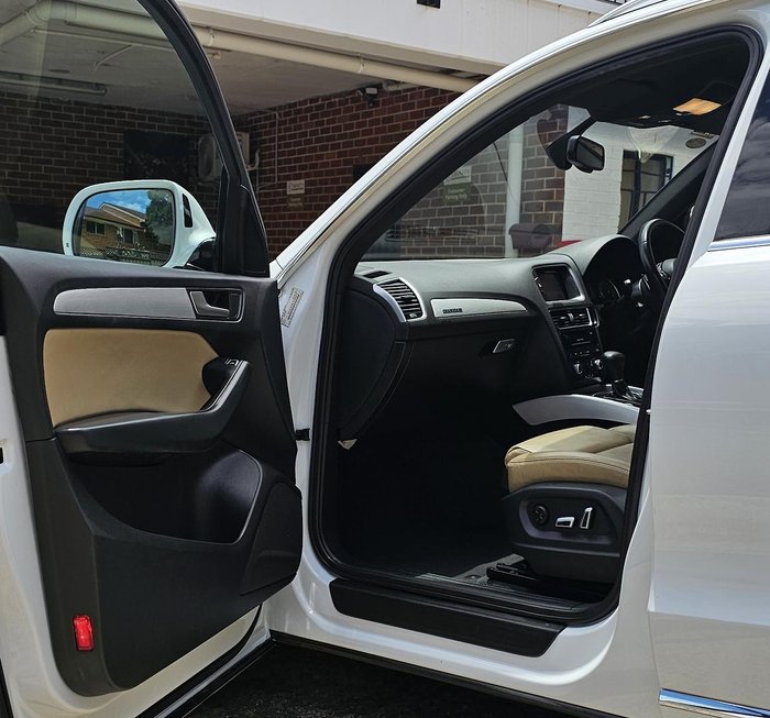 2016 Audi Q5 TDI 8R MY17 Four Wheel Drive Glacier White