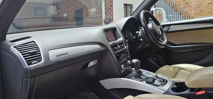 2016 Audi Q5 TDI 8R MY17 Four Wheel Drive Glacier White