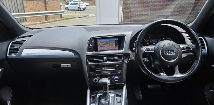 2016 Audi Q5 TDI 8R MY17 Four Wheel Drive Glacier White