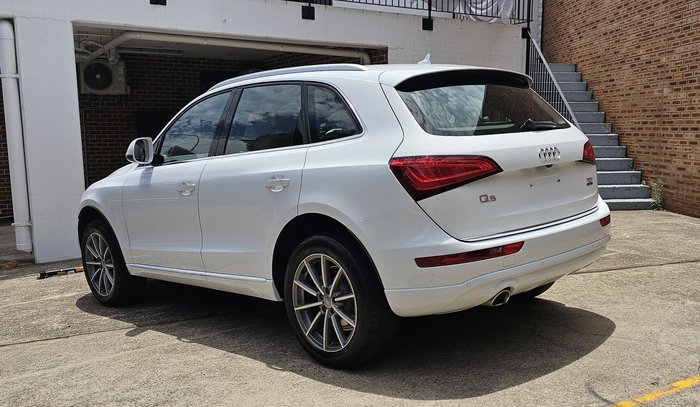 2016 Audi Q5 TDI 8R MY17 Four Wheel Drive Glacier White