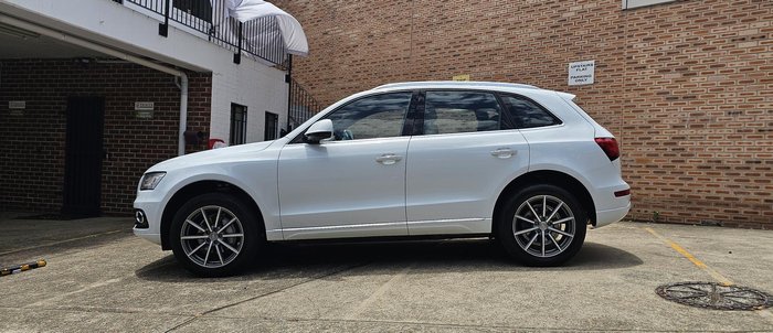 2016 Audi Q5 TDI 8R MY17 Four Wheel Drive Glacier White