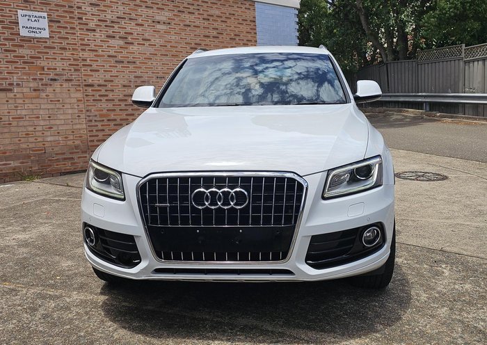 2016 Audi Q5 TDI 8R MY17 Four Wheel Drive Glacier White