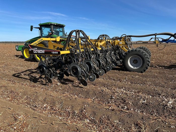 0 SERAFIN ULTISOW STPL ROW CROP SINGLE DISC SEEDER YELLOW