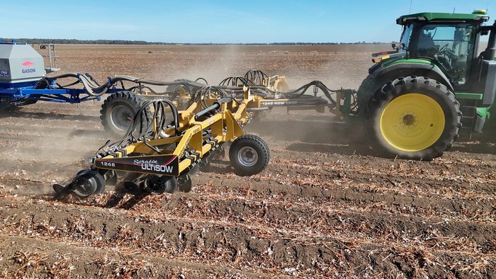 0 SERAFIN ULTISOW STPL ROW CROP SINGLE DISC SEEDER YELLOW