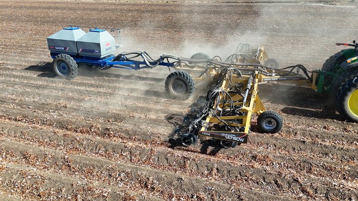 0 SERAFIN ULTISOW STPL ROW CROP SINGLE DISC SEEDER YELLOW