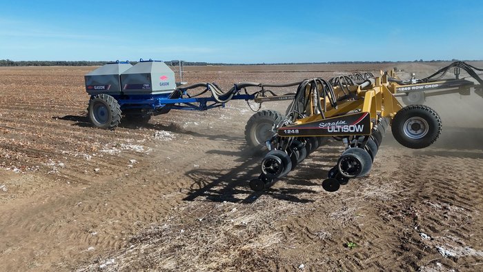 0 SERAFIN ULTISOW STPL ROW CROP SINGLE DISC SEEDER YELLOW