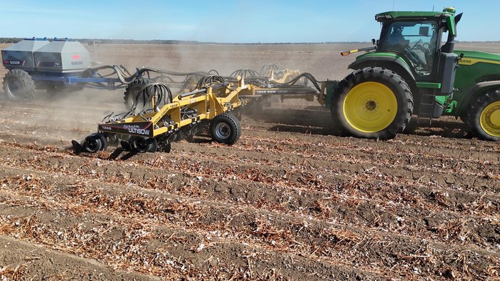 0 SERAFIN ULTISOW STPL ROW CROP SINGLE DISC SEEDER YELLOW