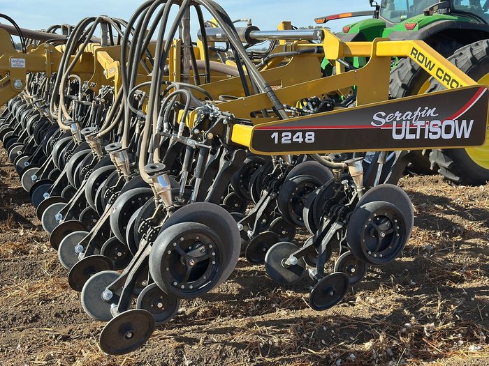 0 SERAFIN ULTISOW STPL ROW CROP SINGLE DISC SEEDER YELLOW