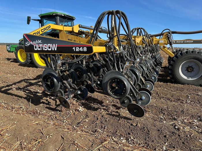 0 SERAFIN ULTISOW STPL ROW CROP SINGLE DISC SEEDER YELLOW