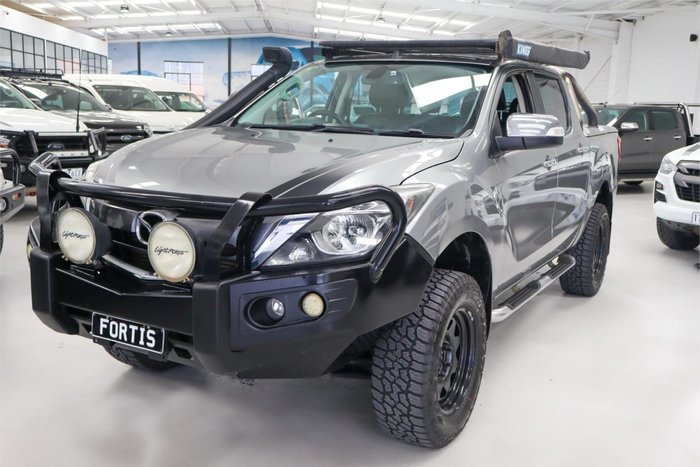 2016 Mazda BT-50 GT UR 4X4 Dual Range Aluminium