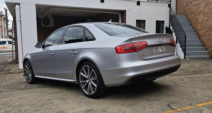 2015 Audi A4 S line sport plus B8 MY15 Four Wheel Drive Florett Silver
