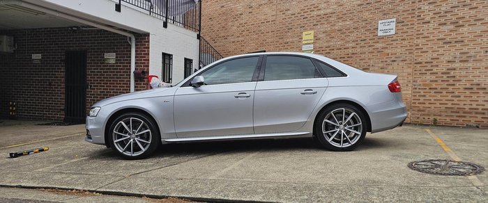 2015 Audi A4 S line sport plus B8 MY15 Four Wheel Drive Florett Silver