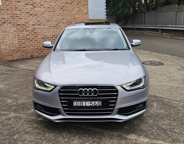 2015 Audi A4 S line sport plus B8 MY15 Four Wheel Drive Florett Silver