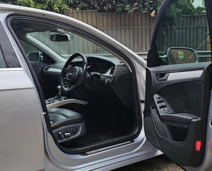 2015 Audi A4 S line sport plus B8 MY15 Four Wheel Drive Florett Silver