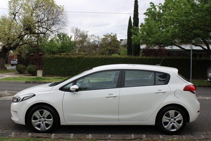 2017 Kia Cerato S YD MY17 Clear White